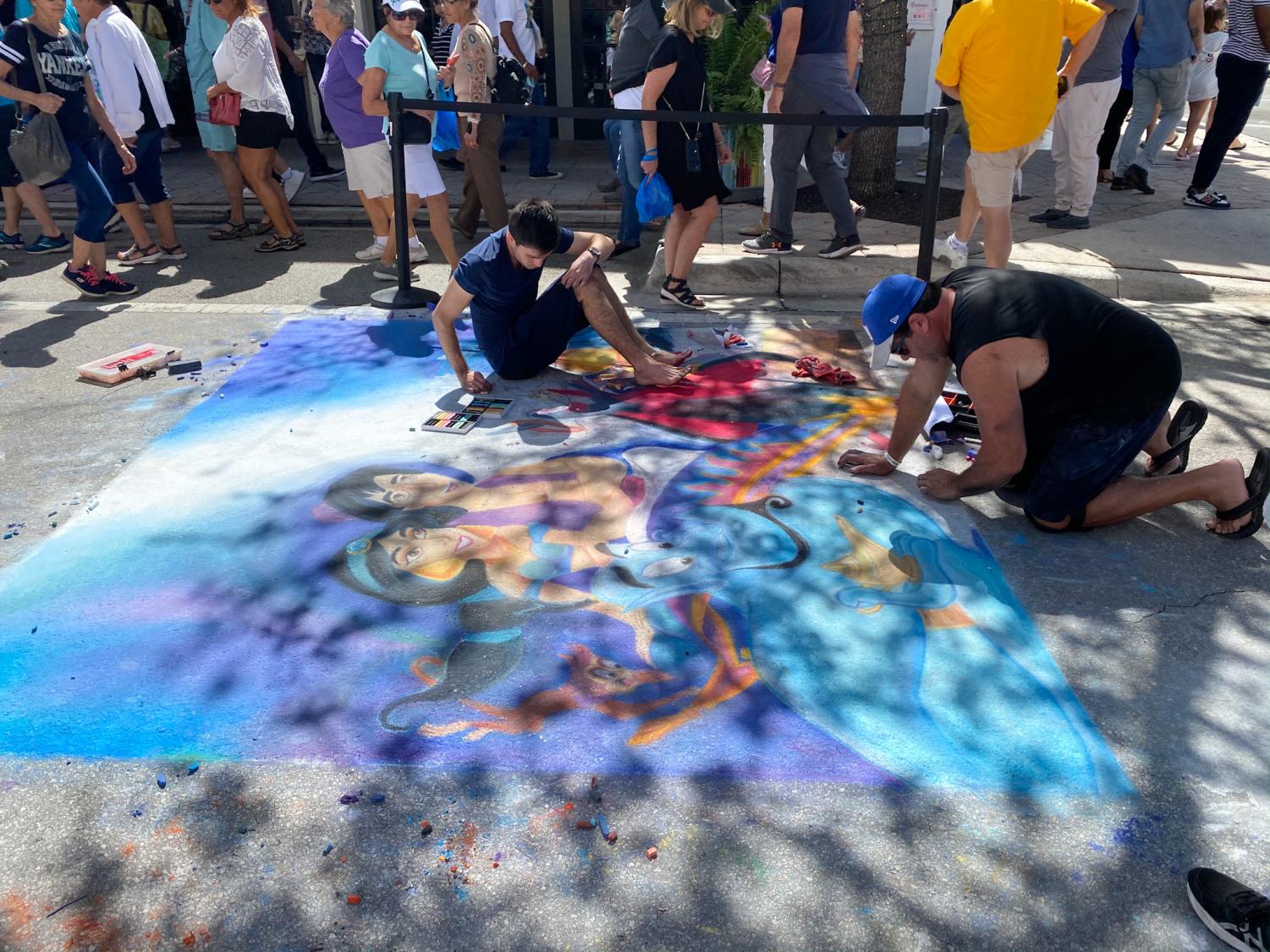 STUDENTS PARTICIPATE IN LAKE WORTH’S 26TH ANNUAL STREET PAINTING