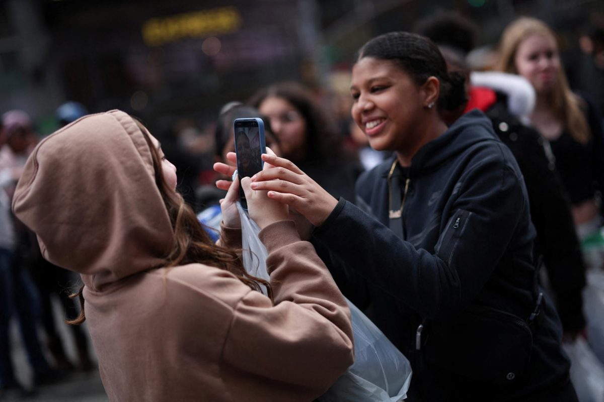 Two girls record themselves using TikTok, a social media platform. Under House Bill Three (HB3), children younger than 14 are outlawed from using TikTok and 14 and 15-year-olds need parental consent to use it.

Photo courtesy of Reuters (Reporting by Dawn Chmielewski in Los Angeles, Nandita Bose on Air Force One, Kanishka Singh and Jeff Mason in Washington; additional reporting by Milana Vinn; Editing by Matthew Lewis, Chizu Nomiyama, Kenneth Li and Christian Schmollinger)