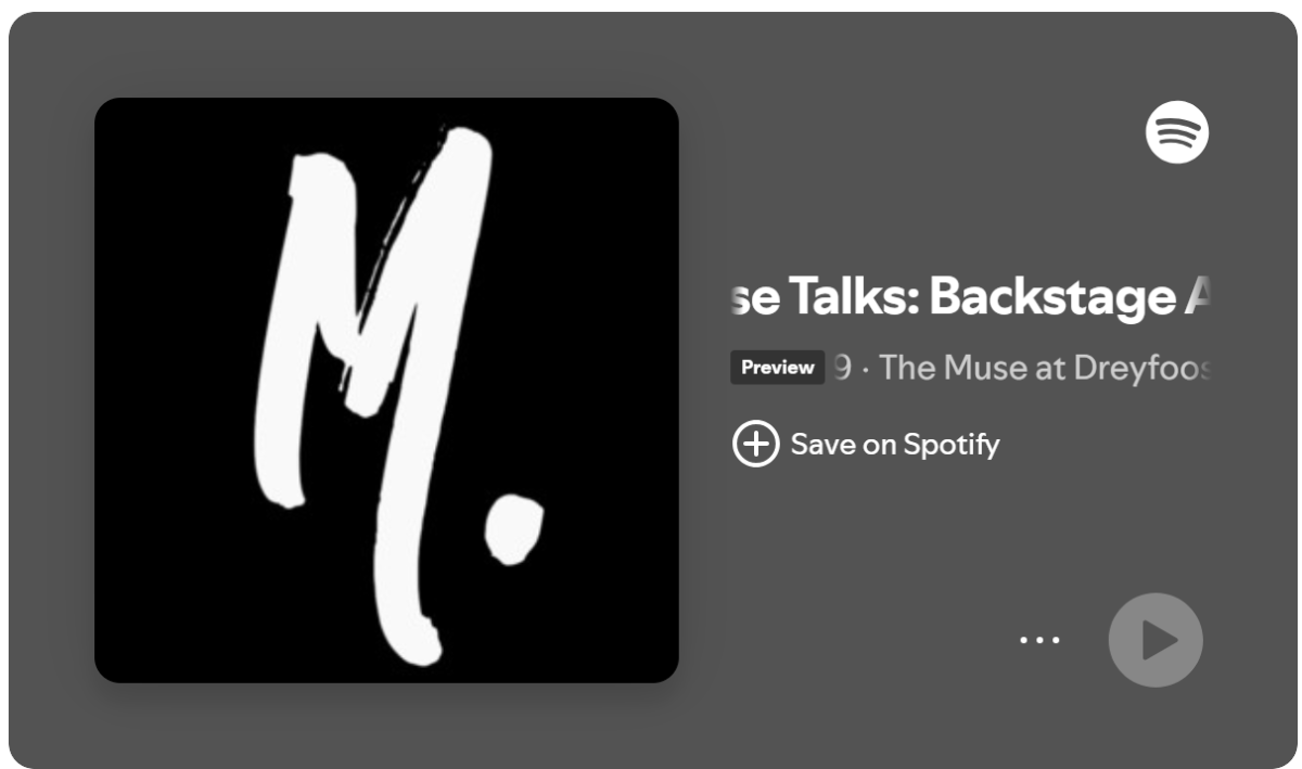 Muse Talks: Backstage Access